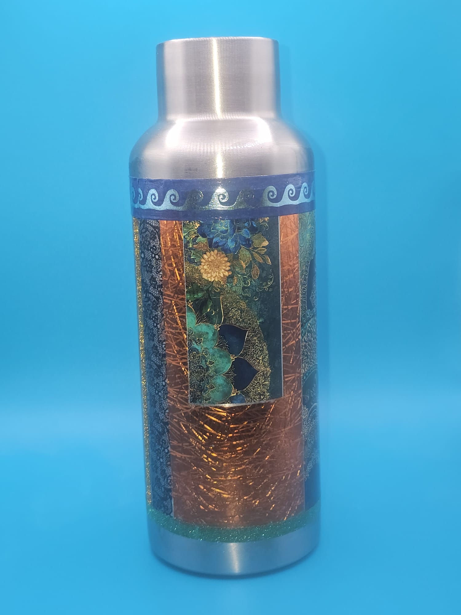 Pot à lait Mosaïque — Résine artisanale